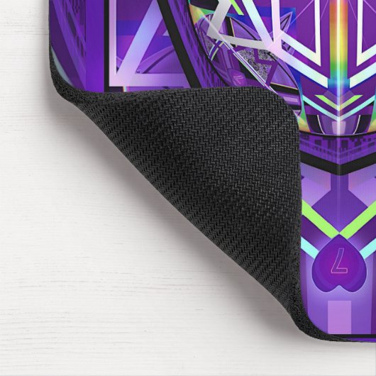 Tapis De Souris Violet W3 (Coin)