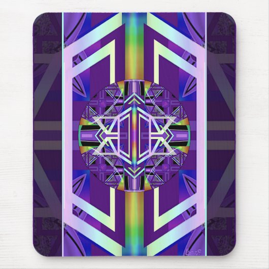 Tapis De Souris Violet W3 (Devant)