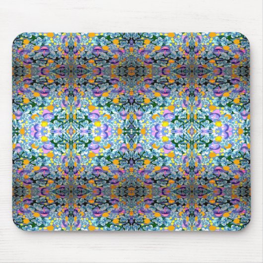 Tapis De Souris Violets Et Lampes (Devant)