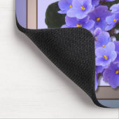 Tapis De Souris VIOLETTE AFRICAINE Mousepad (Coin)