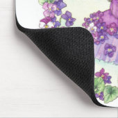Tapis De Souris Violette douce Mousepad (Coin)