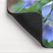 Tapis De Souris Violettes bleues Mousepad (Coin)