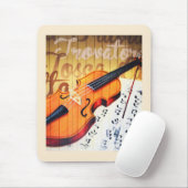 Tapis De Souris Violon (Avec souris)
