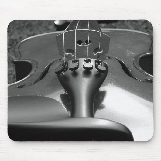 Tapis De Souris Violon B&W (Devant)