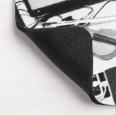 Tapis De Souris Violon électrique dérangé Mousepad (Coin)