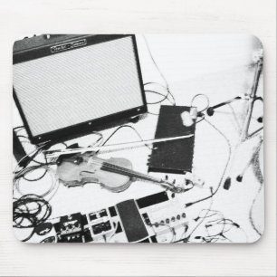 Tapis De Souris Violon électrique dérangé Mousepad