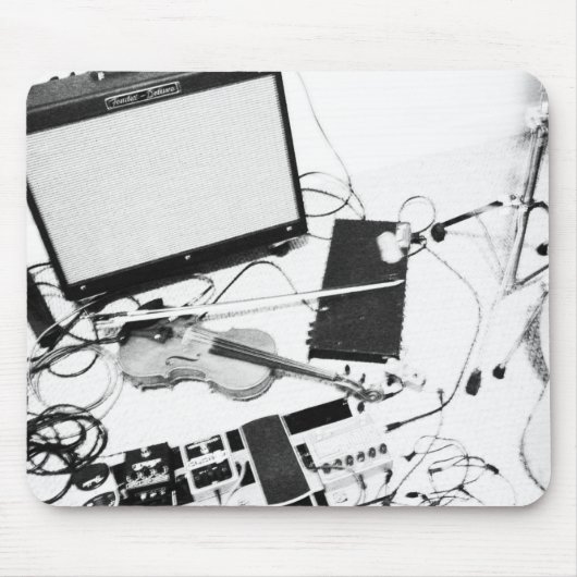 Tapis De Souris Violon électrique dérangé Mousepad (Devant)