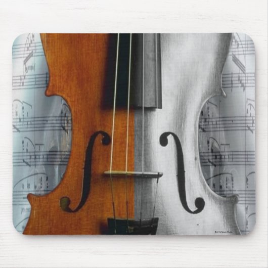 Tapis De Souris Violon Mousepad (Devant)