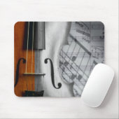 Tapis De Souris Violon Mousepad (Avec souris)