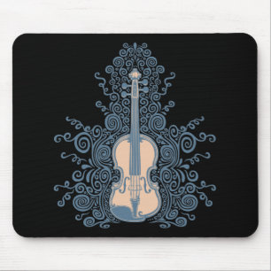 Tapis De Souris Violon tourbillonnant