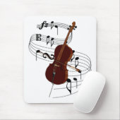 Tapis De Souris Violoncelle (Avec souris)