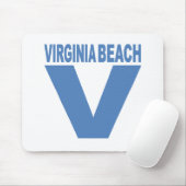 Tapis de souris  VIRGINIA  BEACH  VICTOIRE (Avec souris)