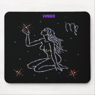 Tapis De Souris Virgo Astrologie Mousepad