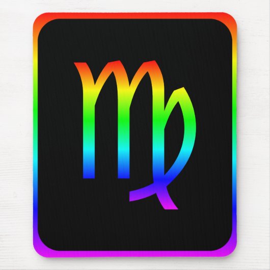 Tapis De Souris Virgo Rainbow (Devant)