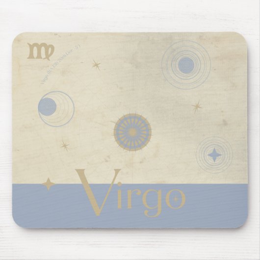 Tapis De Souris Virgo Zodiac Mousepad (Devant)