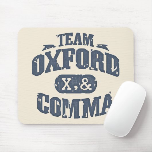 Tapis De Souris Virgule d'équipe (Avec souris)