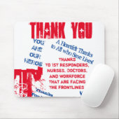 TAPIS DE SOURIS VIRUS CORONA (Avec souris)