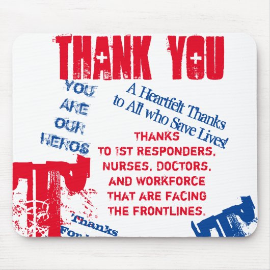 TAPIS DE SOURIS VIRUS CORONA (Devant)