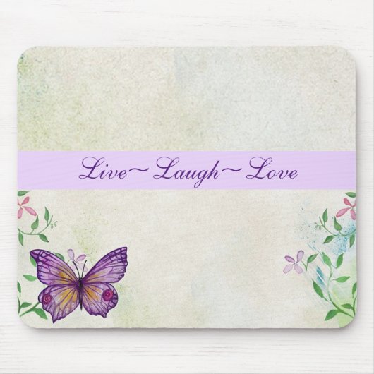 Tapis De Souris Vis, Rires, Amour (Devant)