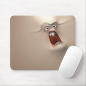Tapis De Souris visage 3d drôle (Avec souris)