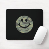 Tapis De Souris Visage Camion Vert (Avec souris)