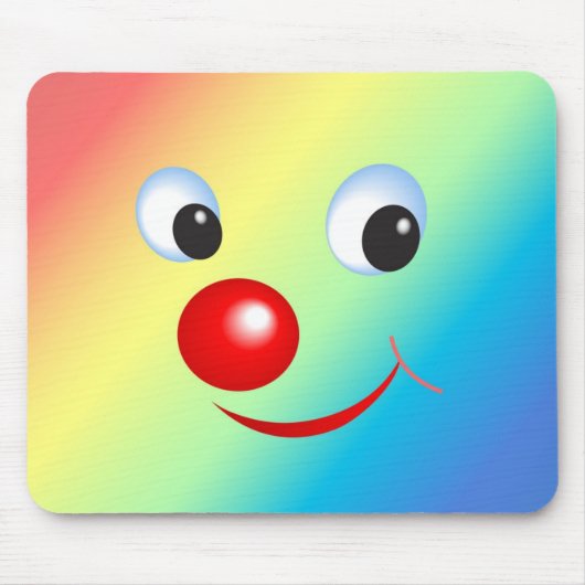 Tapis De Souris Visage clown (Devant)
