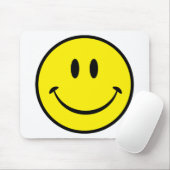 Tapis De Souris Visage de bonheur (Avec souris)