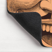 Tapis De Souris Visage de broyage perturbant (Coin)