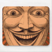 Tapis De Souris Visage de broyage perturbant (Devant)