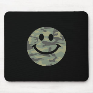 Tapis De Souris Visage de camo vert
