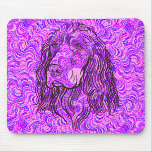 Tapis De Souris Visage de Chien Cocker Spaniel Mignon