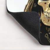 Tapis De Souris Visage de crâne de Posterized de pirate (Coin)