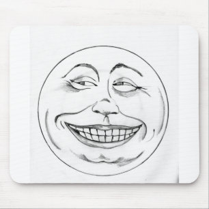 Tapis De Souris Visage de lune