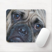 Tapis De Souris visage de puggle (Avec souris)