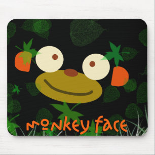 Tapis De Souris Visage de singe !