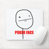 Tapis De Souris Visage de tisonnier - Mousepad (Avec souris)