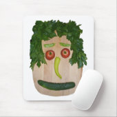 Tapis De Souris Visage de Veggie (Avec souris)