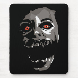 Tapis De Souris Visage d'effroi