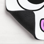 Tapis De Souris Visage drôle de fille (Coin)