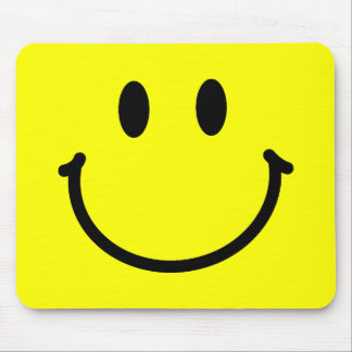 Tapis De Souris Visage heureux Mousepad