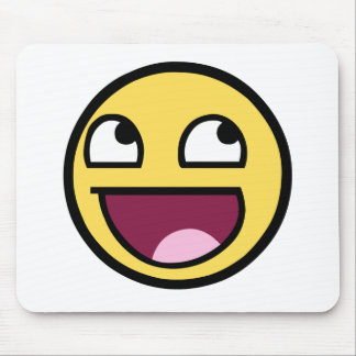 Tapis De Souris Visage impressionnant - Im impressionnant