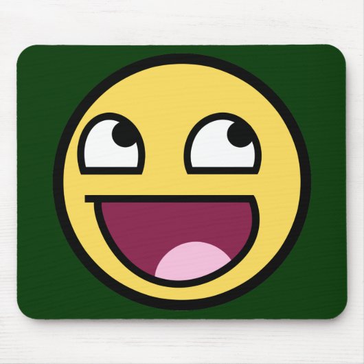 Tapis De Souris Visage impressionnant Mousepad (Devant)