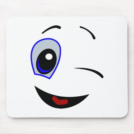 TAPIS DE SOURIS VISAGE SOURIRE (Devant)