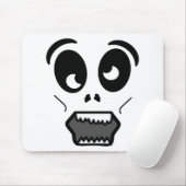 TAPIS DE SOURIS VISAGE ZOMBIE (Avec souris)