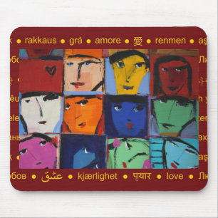 Tapis De Souris Visages