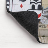 Tapis De Souris Visages blancs (Coin)