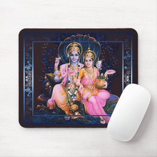 Tapis De Souris Vishnu & Lakshmi Mousepad (Avec souris)