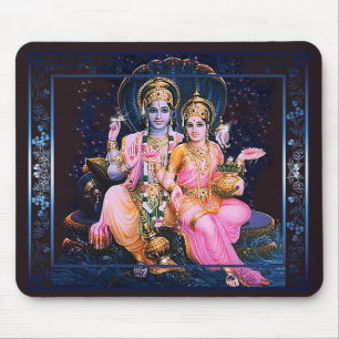 Tapis De Souris Vishnu & Lakshmi Mousepad