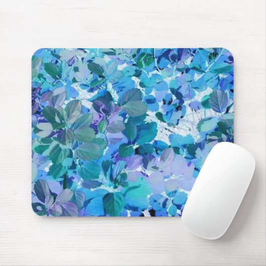 Tapis De Souris Vision bleue - Mousepad (Avec souris)