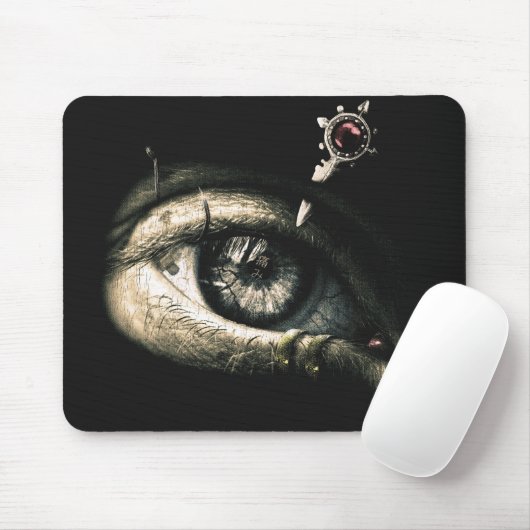 Tapis De Souris Vision Percée - Design Gothique (Avec souris)
